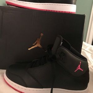 Jordan 1 Flight 5 Prem GG Black/Pink/White sneaker
